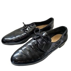 Prada Black Patent Leather Loafers